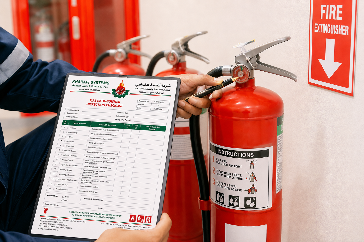 Fire Extinguisher Inspection